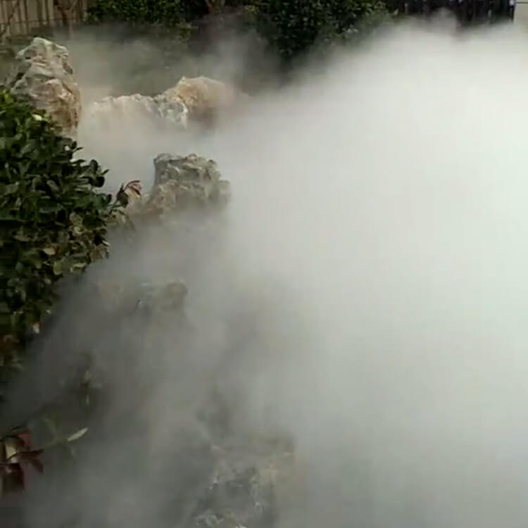 雾化喷泉水景
